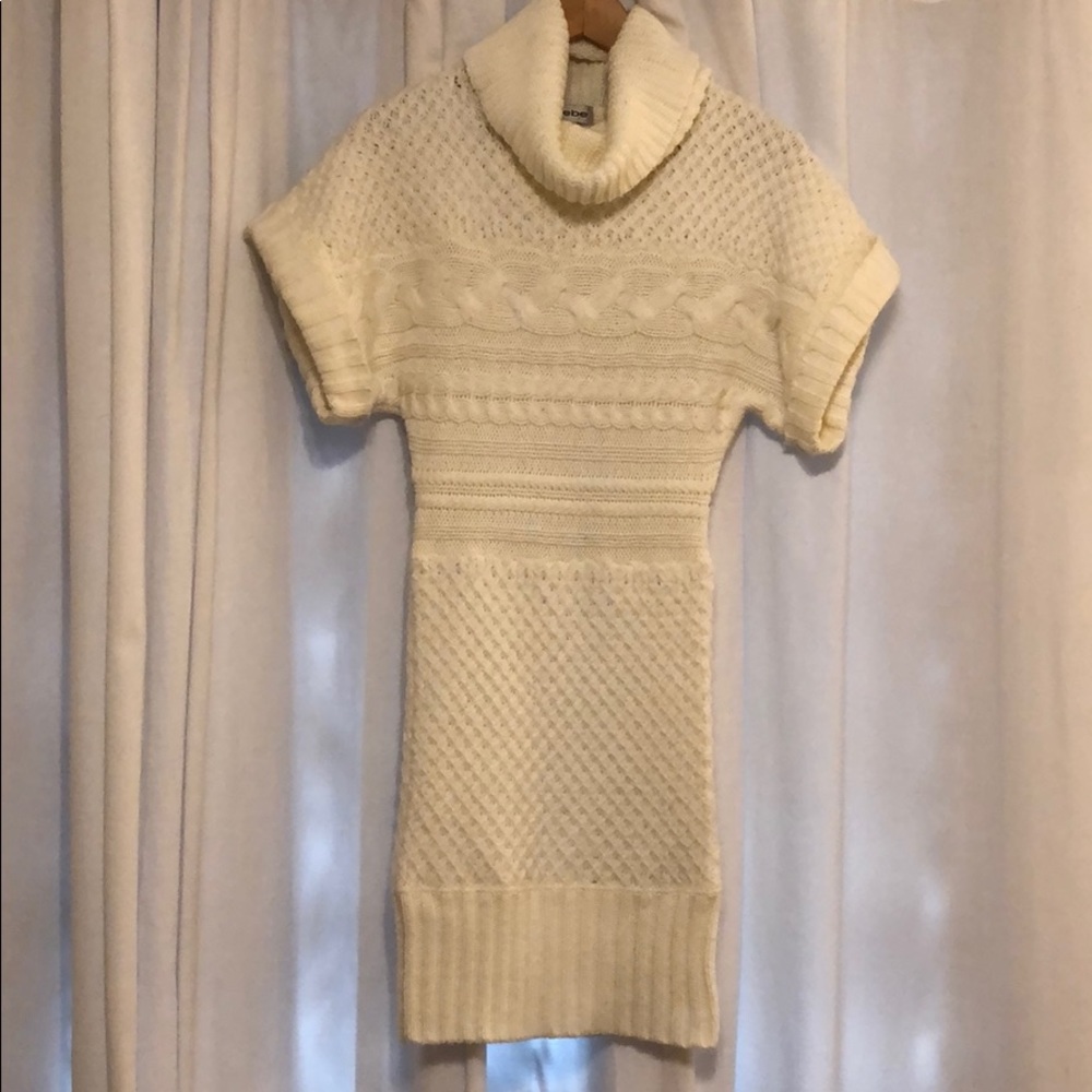 BEBE Fitted Sweater Dress